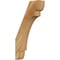 Ekena Millwork 4"W x 14"D x 26"H Olympic Rough Sawn Knee Brace, Western Red Cedar BRC04X14X26OLY00RWR - alternate 1